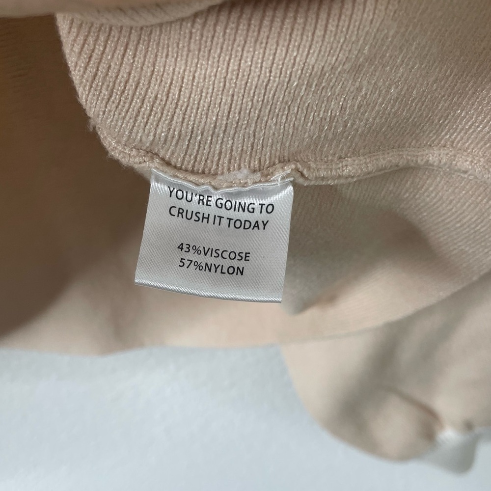 YLLW the Label cropped mock neck sweater - Picture 5 of 7